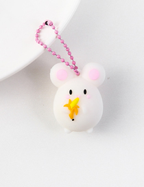 Fashion Little Mouse - Strawberry 3d Doll Mosquito Repellent Buckle