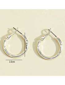 Fashion 5# Alloy Geometric Round Earrings