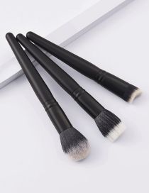 Fashion Black 3 Multifunctional Makeup Brush Set