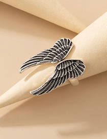 Fashion Silver-2 Alloy Wing Ring