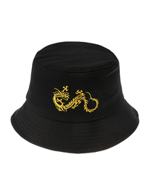 Fashion Section 1 Dragon Totem Embroidered Fisherman Hat