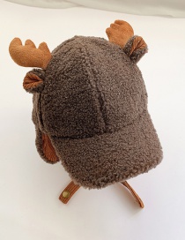 Fashion Cute Antlers [brown] Children Cartoon Rabbit Ears Antler Hat