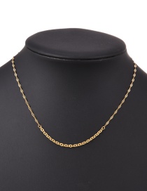 Fashion Gold Irregular Necklace Accessories