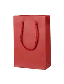 Fashion Maroon [no Logo] Unmarked Gift Box Tote Bag
