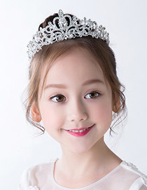 Fashion 4#diamond Crown Children's Diamond Pearl Crown