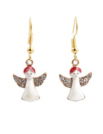 Fashion Angel Christmas Angel Earrings