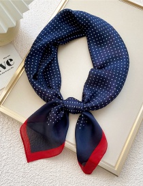 Fashion Little Navy Printed Neck Scarf