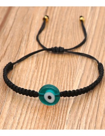Fashion 3# Braided Round Eye Bracelet