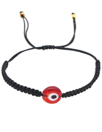 Fashion 6# Braided Round Eye Bracelet