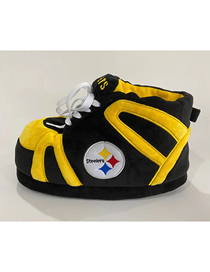 Fashion Yellow And Black Color Matching Team League Contrasting Color Plush Slippers