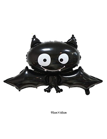 Fashion Little Bat Halloween Aluminum Film Balloon