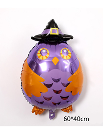 Fashion Owl Halloween Aluminum Film Balloon