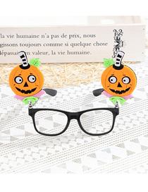 Fashion Pumpkin Halloween Pumpkin Witch Skull Glasses Frame