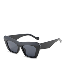 Fashion Black Frame Black Film Triangle Cat Eye Sunglasses