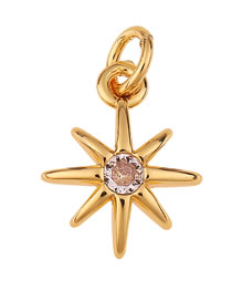 Fashion 10 # Copper Diamond Geometry Palm Pentagonal Star Eye Cattle Head Diy Accessories