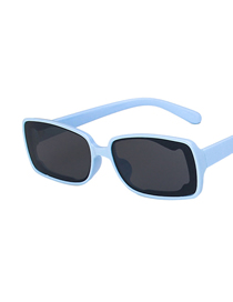 Fashion Fallen Resin Geometric Box Sunglasses