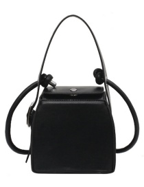 Fashion Black Large Capacity Messenger Bag