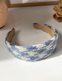 Fashion 2# Wool Knit Wide Brim Headband