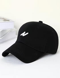 Fashion Black N Letter Baseball Cap
