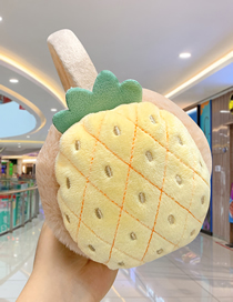 Fashion 21#small Pineapple Children's Plush Bunny Fruit Earmuffs