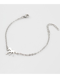 Fashion Bracelet Stainless Steel Unicorn Bracelet