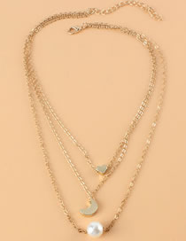 Fashion Gold Alloy Xingyue Pearl Necklace