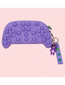 Fashion Purple Silicone Push Game Console