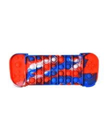 Fashion New Handle Red Blue And White Silicone Push Gamepad
