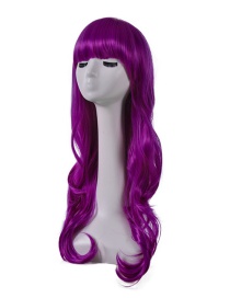 Fashion Kc-358 High Temperature Silk Long Curly Hair Wig