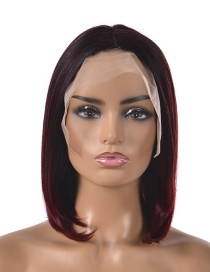 Fashion Qls-252 Gradient Front Lace Wig