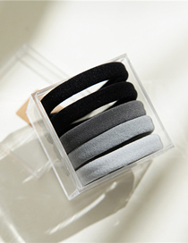 Fashion 5 Black Series Stretch Nylon Hair Tie