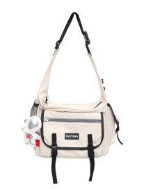 Fashion Off-white Single Bag Large-capacity Functional Tooling Messenger Bag