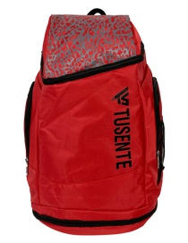Fashion Red Large Capacity Oxford Cloth Backpack