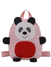 Fashion Pink Nylon Cartoon Bear Kids Backpack
