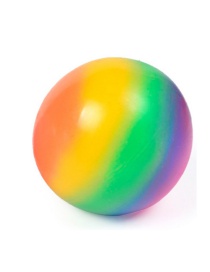 Fashion 7.0 Rainbow Ball Rainbow Flour Ball Slow Rebound Decompression Toy