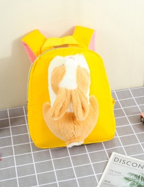 Fashion Yellow Cartoon Bunny Children's Backpack