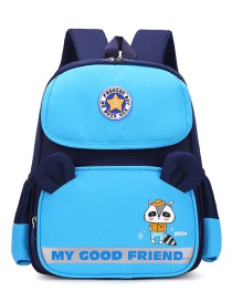 Fashion Sky Blue Children's Cartoon Backpack