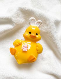 Fashion Little Yellow Rabbit Acrylic Duck Cell Phone Airbag Holder