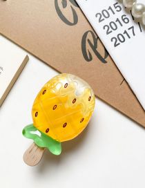 Fashion Pineapple Simulation Fruit Ice Cream Mobile Airbag Holder