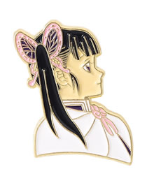 Fashion 6# Alloy Geometric Anime Lacquer Brooch