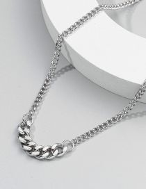 Fashion Chain Alloy Geometric Chain Necklace