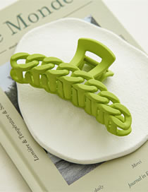 Fashion Chain Clip Mint Green Resin Chain Gripper
