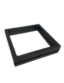 Fashion Black Large 11*11cm Pe Film Suspension Storage Display Box