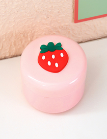 Fashion Large Soft Rubber Model - Strawberry Cartoon Portable Bottle