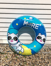 Fashion Panda Planet Swimming Ring (cm) 90 Size 285g (cm) Pvc Cartoon Swimming Ring  Ordinary Pvc