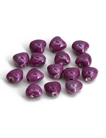 Fashion 5# Ceramic Love Loose Beads Accessories (30pcs/pack)