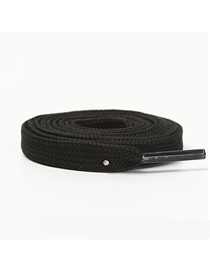 Fashion Black Ingot Flat-100cm Polyester Flat Half Circle Geometric Laces