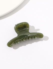 Fashion One Word Olive Green Resin One Word Gripper Set