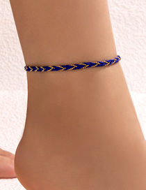 Fashion 8# Colorful Cord Braided Anklet