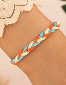 Fashion 4# Twist Cord Braided Bracelet